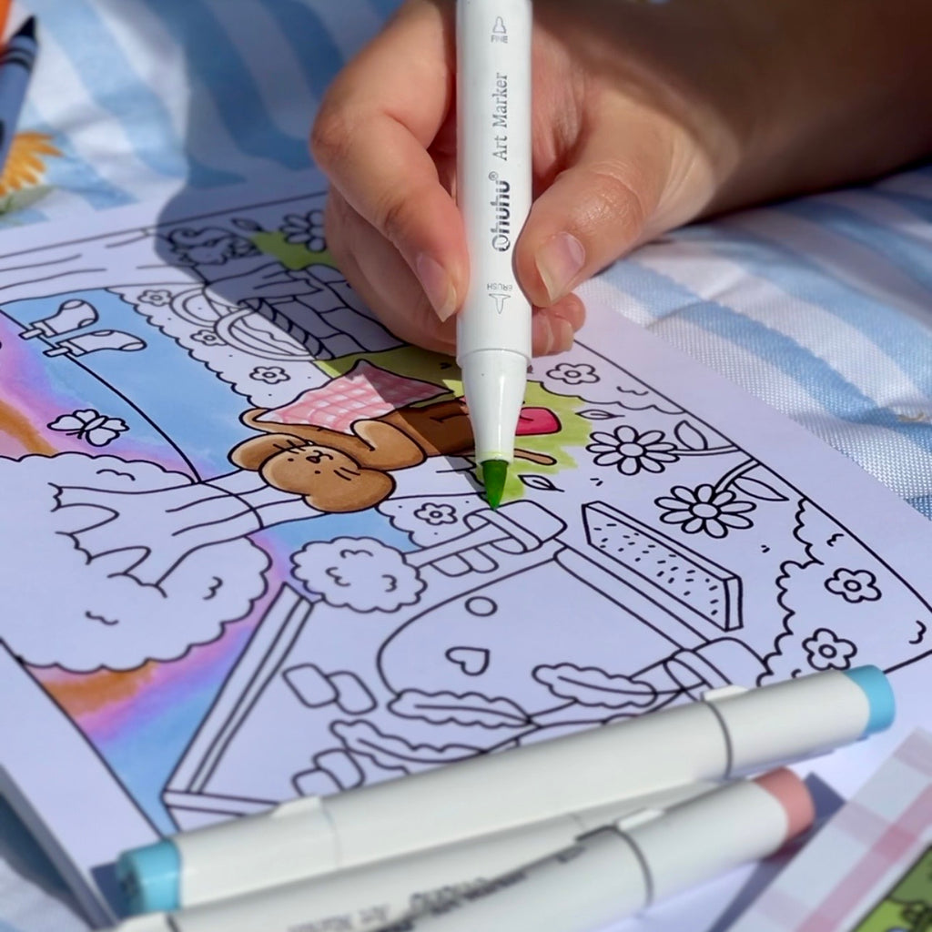 Dottie & Mabel Colouring Book