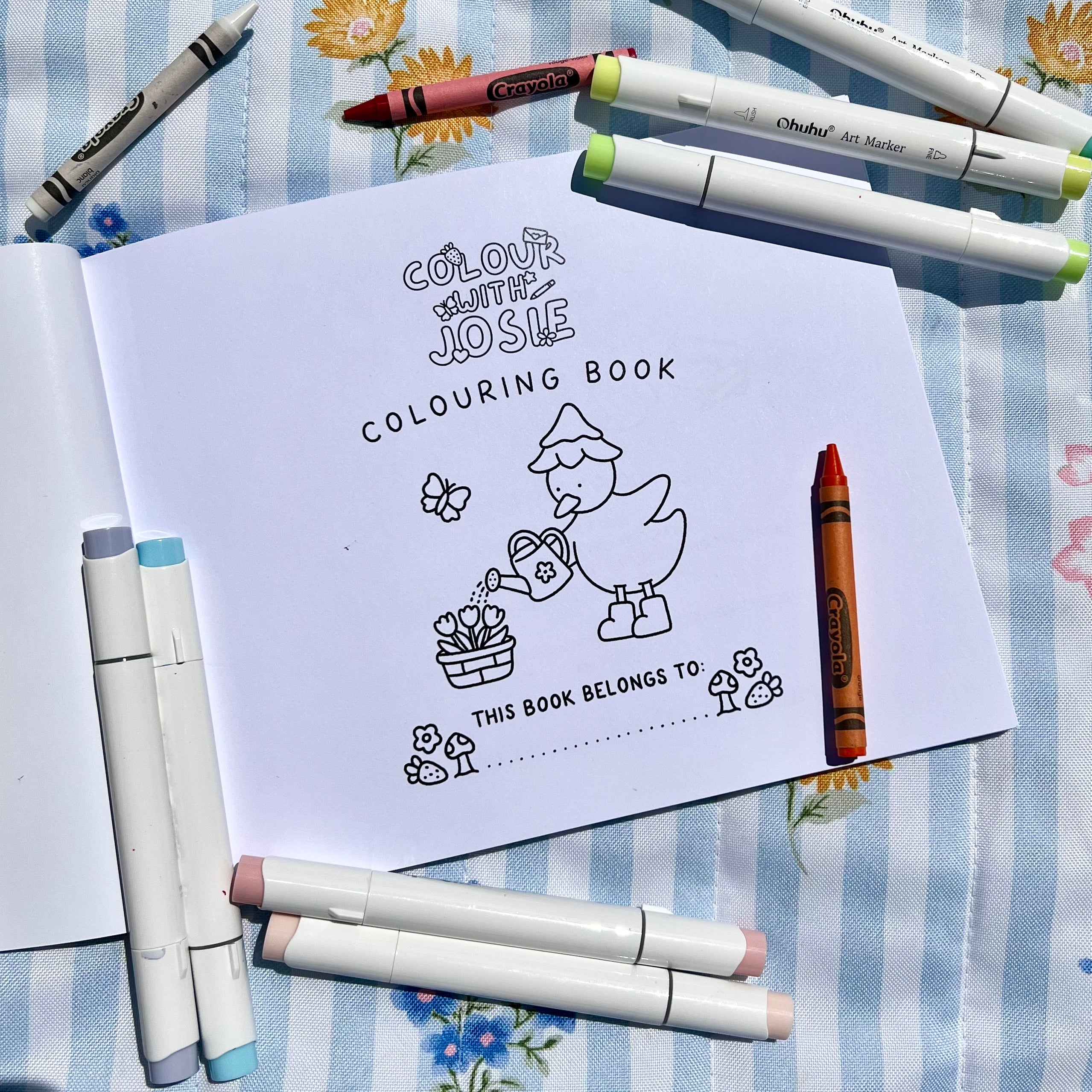 Dottie & Mabel Colouring Book