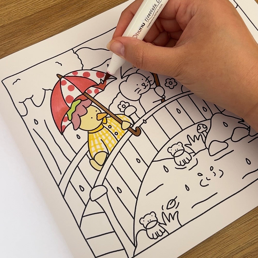 Dottie’s Little Autumn Colouring Book