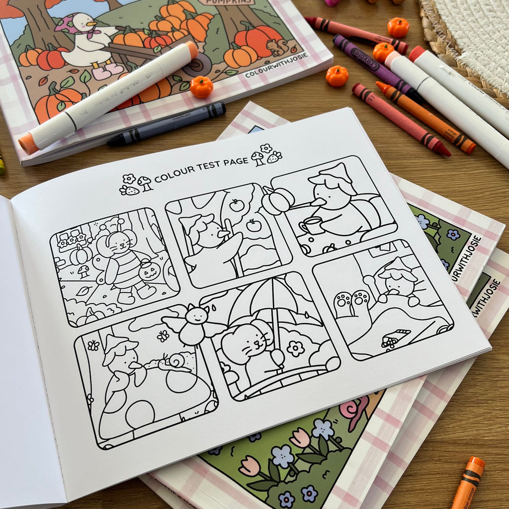 Dottie’s Little Autumn Colouring Book
