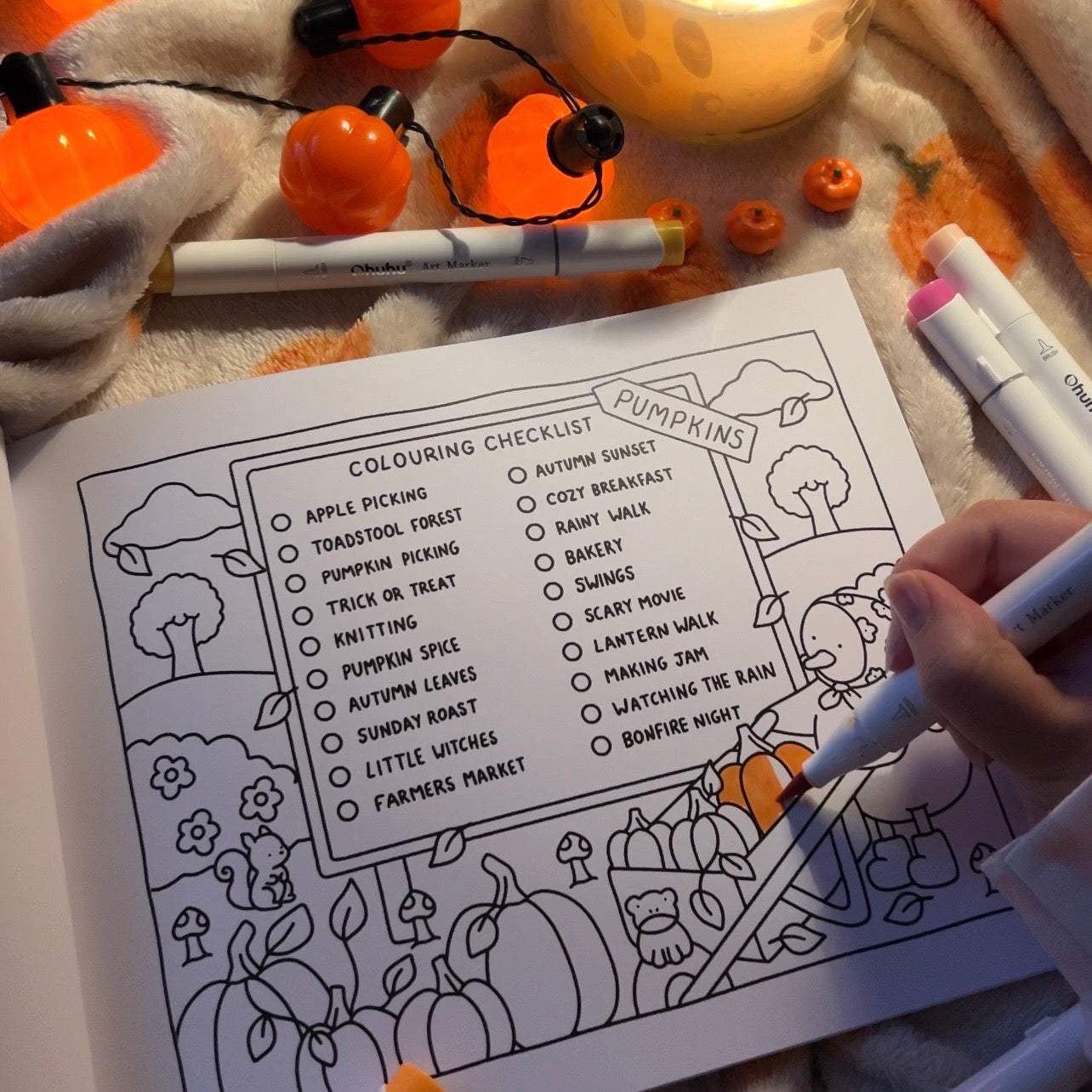Dottie’s Little Autumn Colouring Book