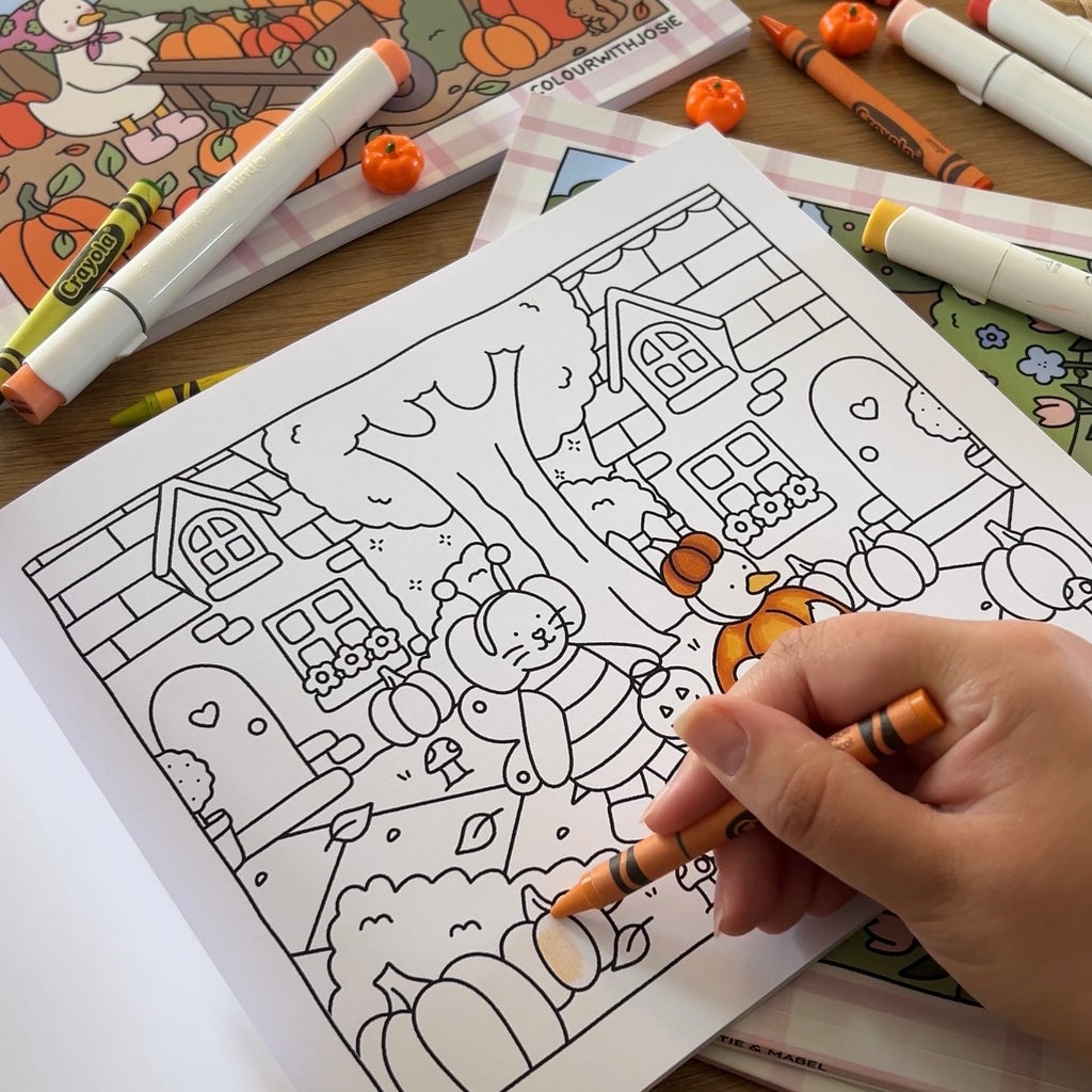 Dottie’s Little Autumn Colouring Book