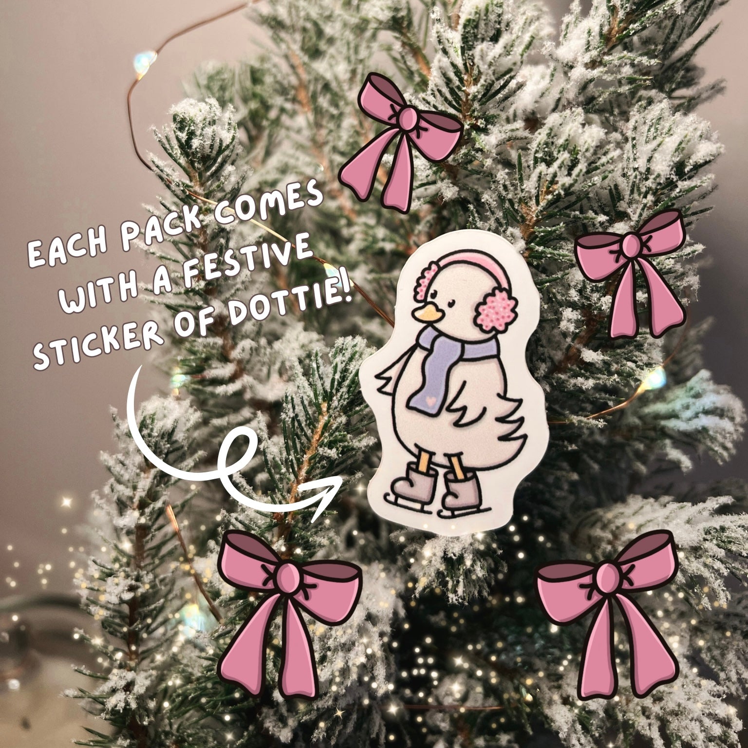 Dottie Duck Christmas Colouring Pages(Pack of 5)